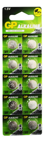 Gp189-c10 - Bateria Gp Alcalina 189 ( Lr1130) Bl X10