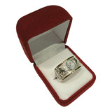 Anillo Plata Fina Oro 18 Ktes Delfines