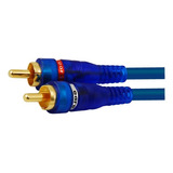 Cable Para Audio 2 Conectores Rca Kapton 6 Metros Ca-1460gbl