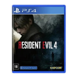 Jogo Resident Evil 4 Remake Ps4 Mídia Física Lacrado Br