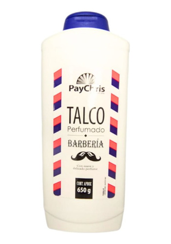 Talco Paychris Natural Barberia 650g