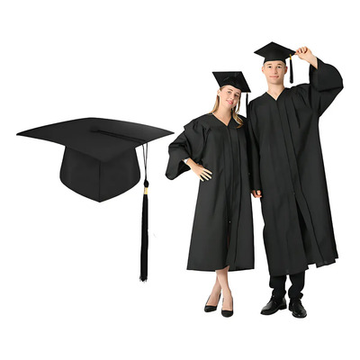 1 Pieza Birrete Sombrero De Graduación Borla Color Negro | MercadoLibre