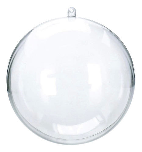 200 Bolas Esferas Transparentes 8 Cm