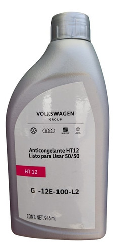 Anticongelante Vw Audi Seat Organico 50/50 Original