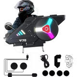 Audífonos Para Casco Motos Bluetooth5.3 Impermeables Ipx6