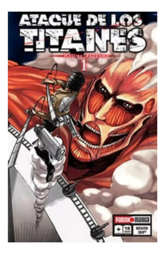 Ataque De Los Titanes Tomo No.1 Panini Anime Español