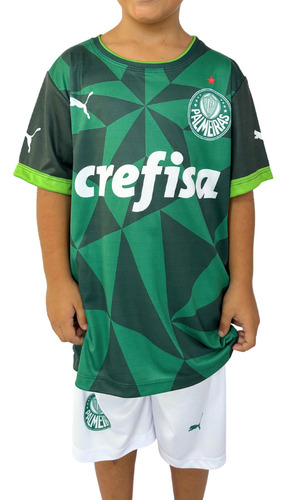 Uniforme Infantil Palmeiras Personalizado Nome E Número 