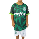 Uniforme Infantil Palmeiras Personalizado Nome E Número 