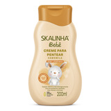 Creme Para Pentear Bebê Infantil Camomila Vegano Skala 200ml