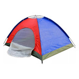 Carpa Tienda Campaña 2 Personas Impermeable Camping Portátil