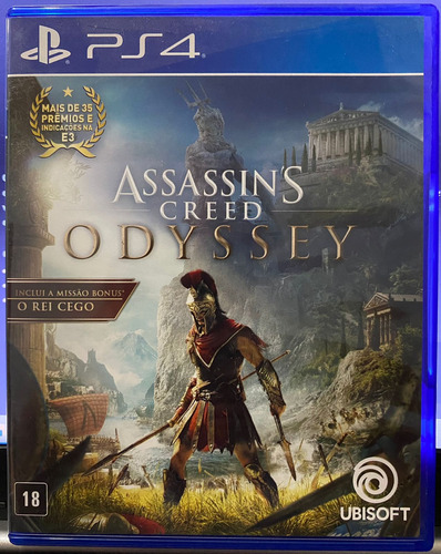 Jogo Ps4 Assassins Creed Odyssey Físico