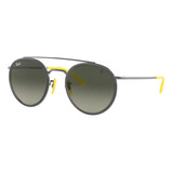 Ray Ban Rb3647m F030/71 Round Duble Bridge Scuderia Ferrari