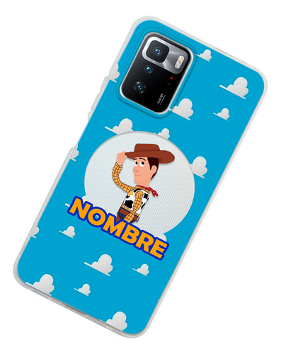 Funda Para Xiaomi Woody Toy Story Personalizado Nombre