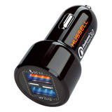 Cargador De Coche Qualcomm Quick Charge 3.0 Dual -hussell