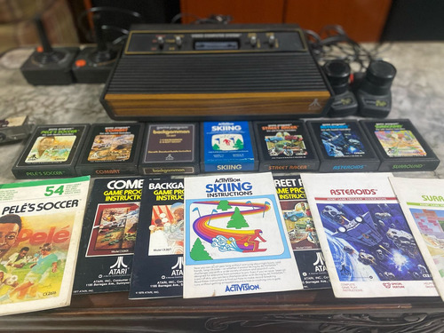 Consola Atari 2600 4 Interruptores 