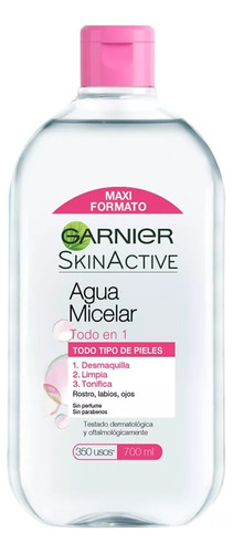 Agua Micelar Todo En 1 700 Ml Garnier Skin Active