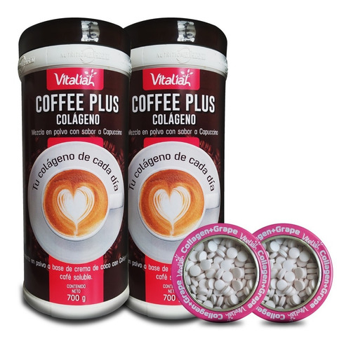 Coffee Plus + Mentas Colágeno - Unidad a $36225