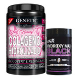 Hydroxy Black Cafeína + Colágeno Beauty Resverat Q10 Genetic
