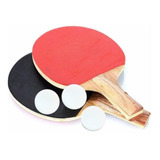 Kit Par De Raquetas De Ping Pong Con 3 Pelotas. Practica #2