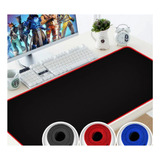 Mouse Pad Gamer Grande Jogos Tiro Rpg  Borda Costurada Cores Cor Vermelho Desenho Impresso Liso