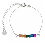 Pulseira Chakras Feminina Em Prata 925