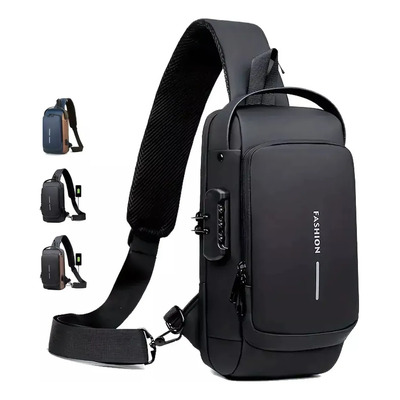 Mochila Cruzada Impermeable Y Antirrobo Mochila Antirrobo Un | Meses sin interés