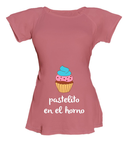 Blusa Especial De Maternidad Embarazo Pastelito En El Horno