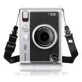 Rieibi Instax Mini Evo Case - Pc Polaroid Protective Clear C