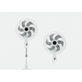 Ventilador Samurai Turbo Silence Compact 2 En 1 Blanco