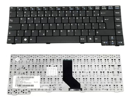 Teclado Para Notebook LG C400 - Big Enter | Preto Abnt2