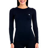 Camiseta Primera Capa Lady Genny S/m Color Negro K-001