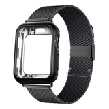 Capa Milanese Loop E Pulseira Para Apple Watch Band Ultra 45