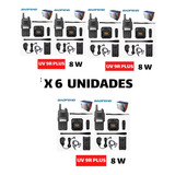 Radios De Comunicacion Baofeng Uv 9r  X 6 Und  Sumergible