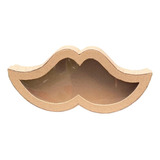 Caja Decorativa En Cartón  Para Regalo Forma Bigote 