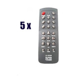 05 X Controles Para Receptor Sat  Super Color Century Rota