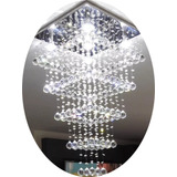 Lustre De Cristal Para Vão De Escada Com 2,20mts De Altura 