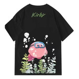 Camiseta De Manga Corta De Algodón Kirby Diving Creative Des