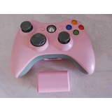 Control Inalámbrico Rosa Xbox 360