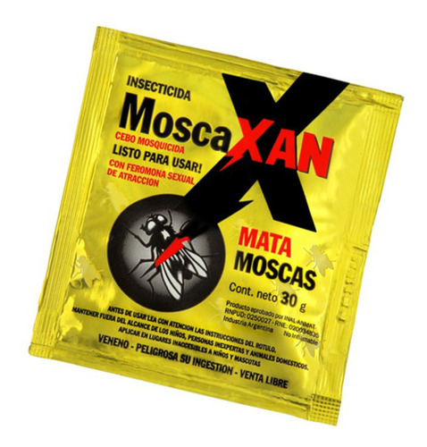 Insecticida Cebo Mosquicida Moscaxan X 30gr