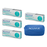 4 Caixas Lente De Contato Acuvue Oasys 1 Day Entrega Rápida