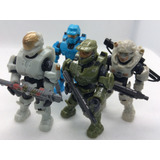 Mega Construx Halo Blue Team Spartan Linda Kelly Freed Jhon 