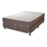 Sommier Piero Nuevo Nirvana King De 200cmx200cm  Marrón Y Blanco