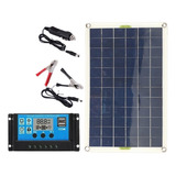 40a Lcd Controller 100w Panel Solar 12v Cargador De Batería