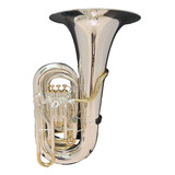 Tuba 5/4 Hs Musical Hstb7 Sib Prata C/ Laqueado - Nova 29500