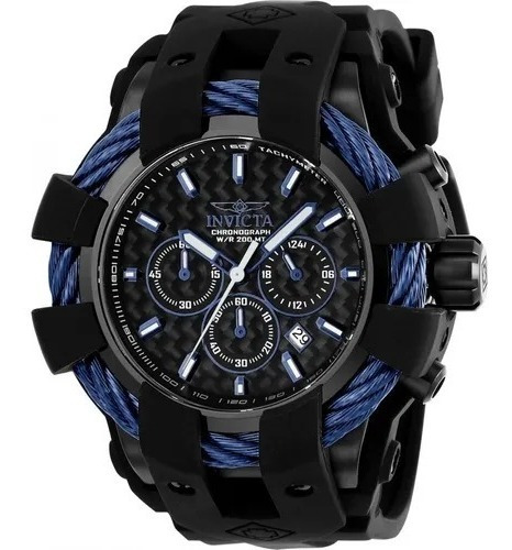 Relógio Invicta Bolt Sport 23868 Black Carbon 100% Original 