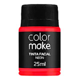 Tinta Líquida Flúor 25ml Colormake (todas As Cores)