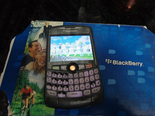 Celular Blackberry 8310 Op Claro Funcionando Na Caixa 