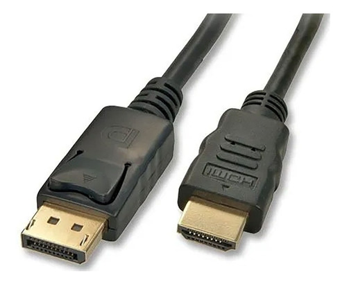 Cabo Adaptador Displayport Para Hdmi 4k Dp Hdmi 3d