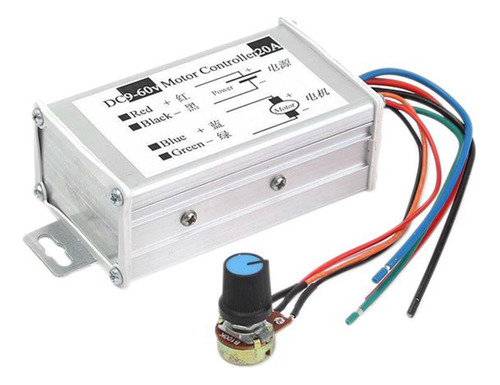 Controlador De Velocidad Del Motor Dc9v 12v 24v 48v 60v 20a