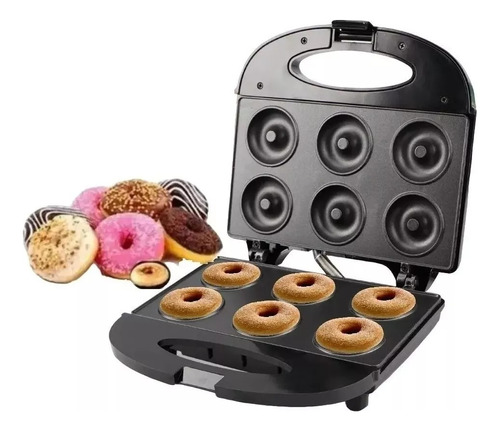 Maquina Para Mini Donas Donuts Antiadherente 6un